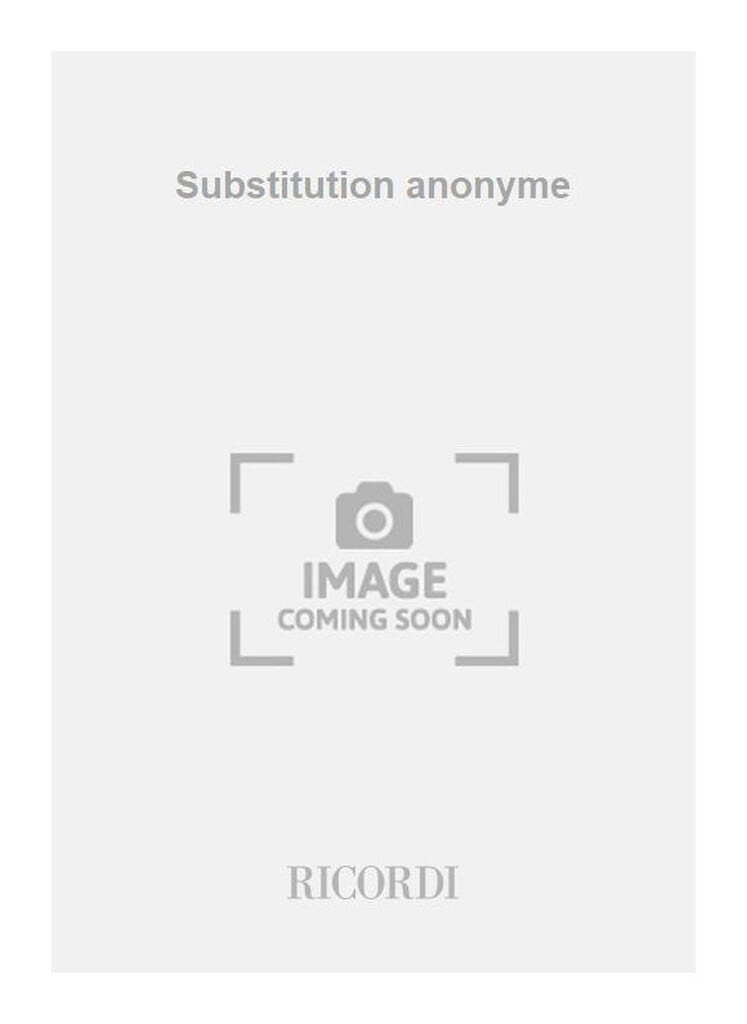 Substitution anonyme
